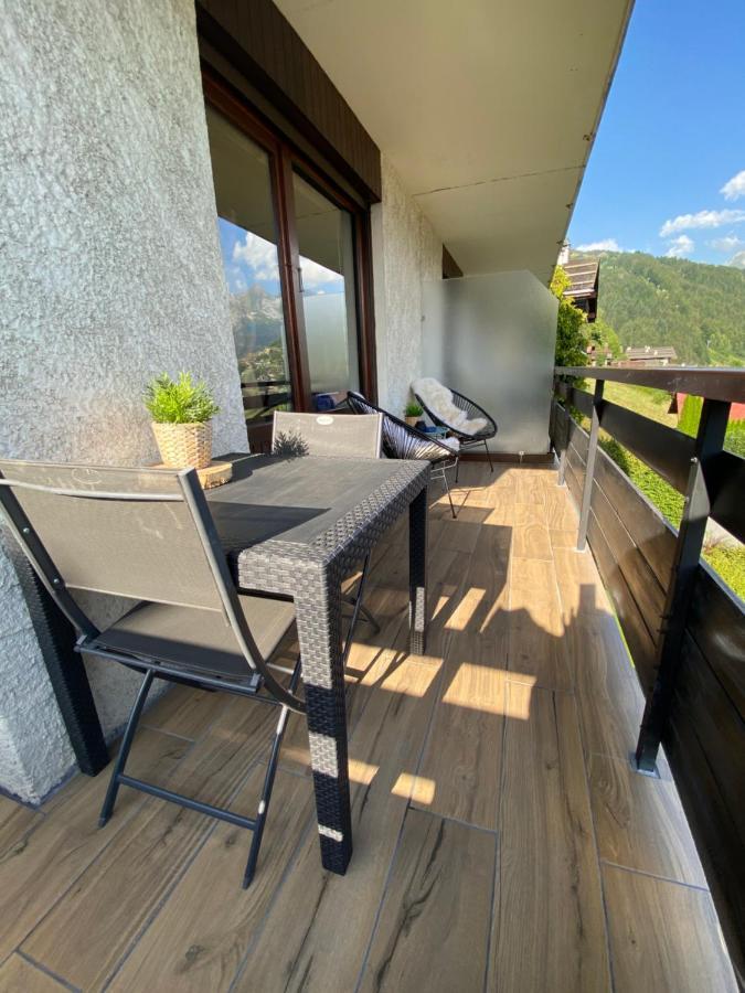 Bel Appartement Avec Vue Exceptionnelle Le Grand-Bornand Luaran gambar